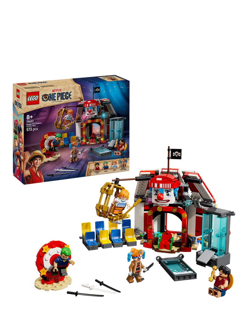 LEGO One Piece Buggy Circus Tent building set - British product