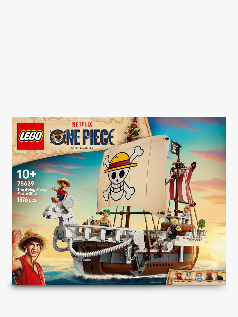 LEGO One Piece Going Merry Pirate Ship 1376 pieces (British brand)