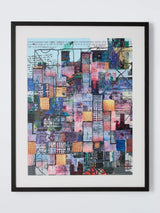 John Lewis John Lewis Andy Mercer 'Metropolis II' Framed Print & Mount, 63 x 51cm- Buy online at McGrocer