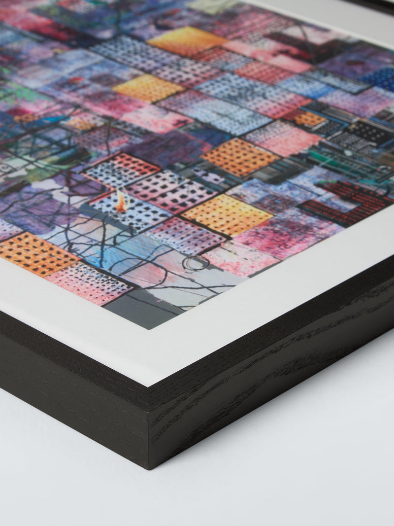 John Lewis Metropolis II framed print 63x51cm (British brand)