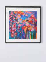 John Lewis John Lewis Faye Bridgwater 'Wild & Care Free' Framed Art Print, 50 x 50cm- Buy online at McGrocer
