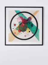 John Lewis John Lewis Wassily Kandinsky 'Circles in a Circle' Framed Print & Mount, 63 x 63cm- Buy online at McGrocer