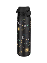 John Lewis Ion8 Celestial Stainless Steel Leak-Proof Slim Drinks Bottle, 600ml, Black/Multi- Buy online at McGrocer