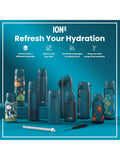 Ion8 exotic birds water bottle 600ml teal multi, imported from the UK