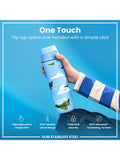 Ion8 drinks bottle Blue/Multi 600ml - British product