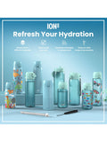 Ion8 drinks bottle Blue/Multi 600ml - British product