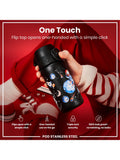 Ion8 kids' stainless steel leak-proof drinks bottle Space 400ml, UK version