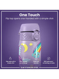 ION8 Unicorn Lilac/Multi water bottle 600ml, UK version