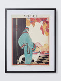 John Lewis Vintage Vogue framed print 1922 Helen Dryden - British product