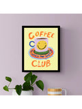 John Lewis framed print 'Coffee Club' 32x26cm (British brand)