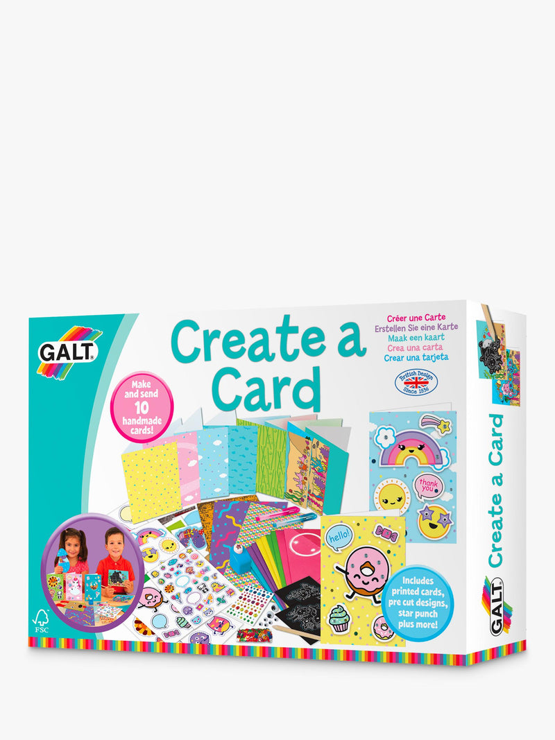Galt Create A Card craft kit for kids, imported from the UK