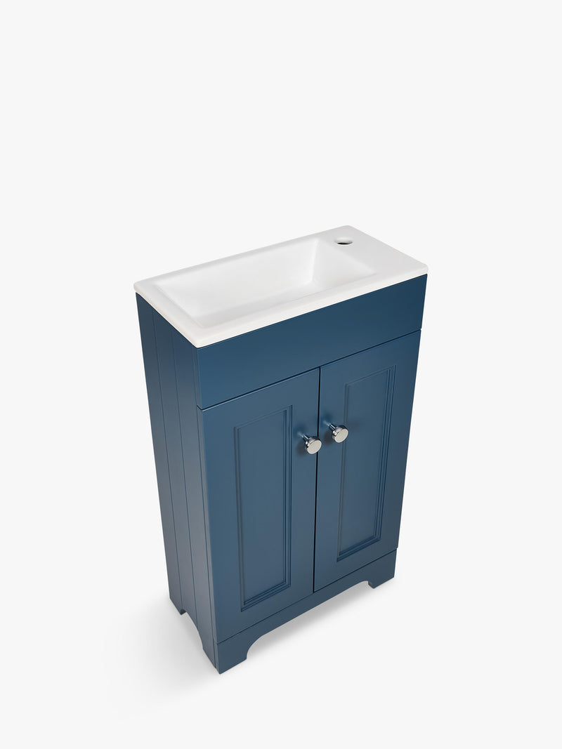 hib. Herrington cloakroom vanity unit with ceramic basin - UK version