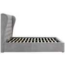 GFW Dakota Kingsize Ottoman Storage Bed in Grey, UK version