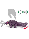 BRIO Dinosaur Attack Set with Ankylosaurus and Velociraptor figures, UK version