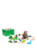 BRIO Dinosaur Deluxe Train Set 45-piece (British brand)