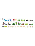BRIO Dinosaur Deluxe Train Set 45-piece (British brand)
