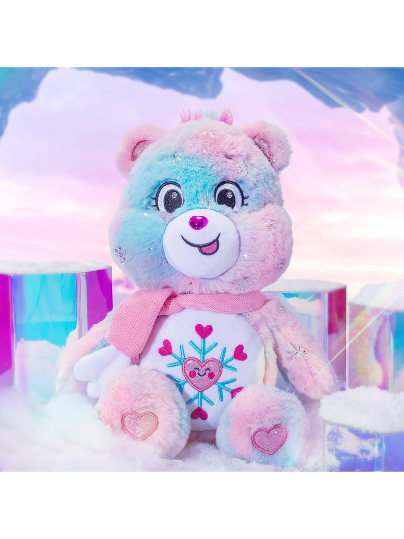Care Bears Snowflake Sparkle Bear 35cm plush toy (British brand)