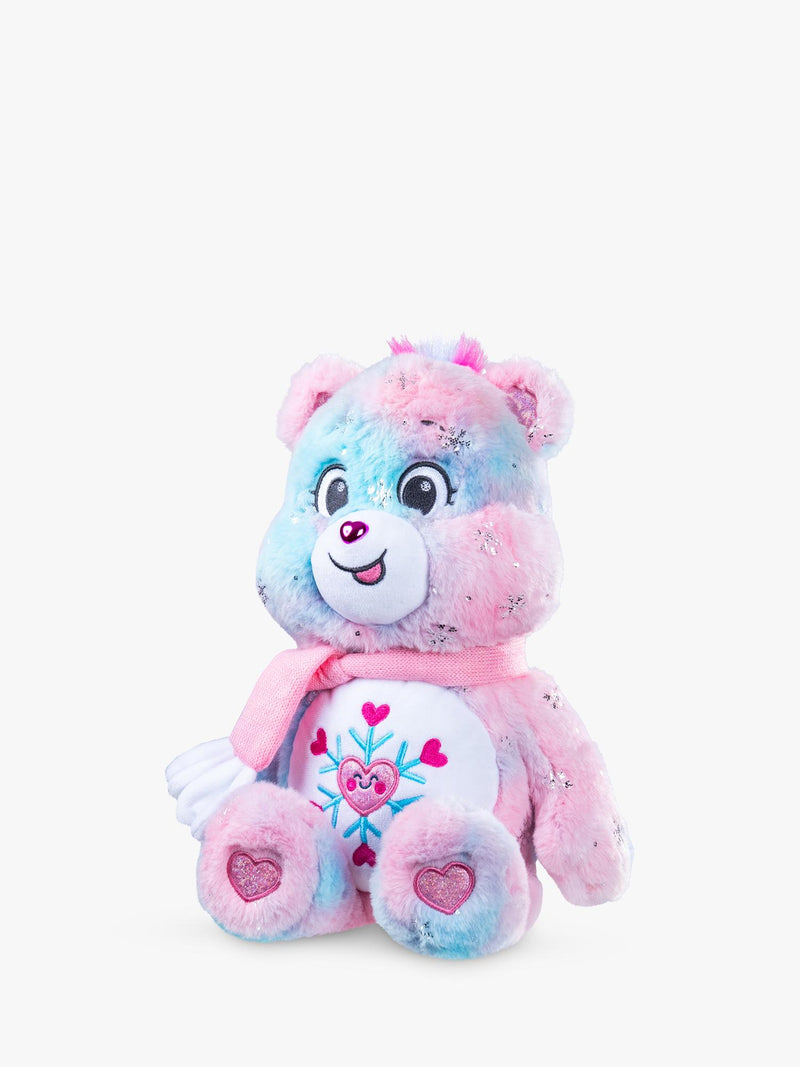 Care Bears Snowflake Sparkle Bear 35cm plush toy (British brand)