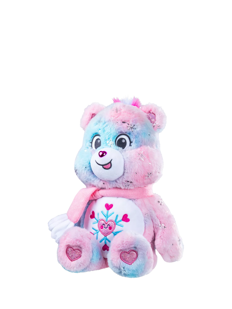 Care Bears Snowflake Sparkle Bear 35cm plush toy (British brand)