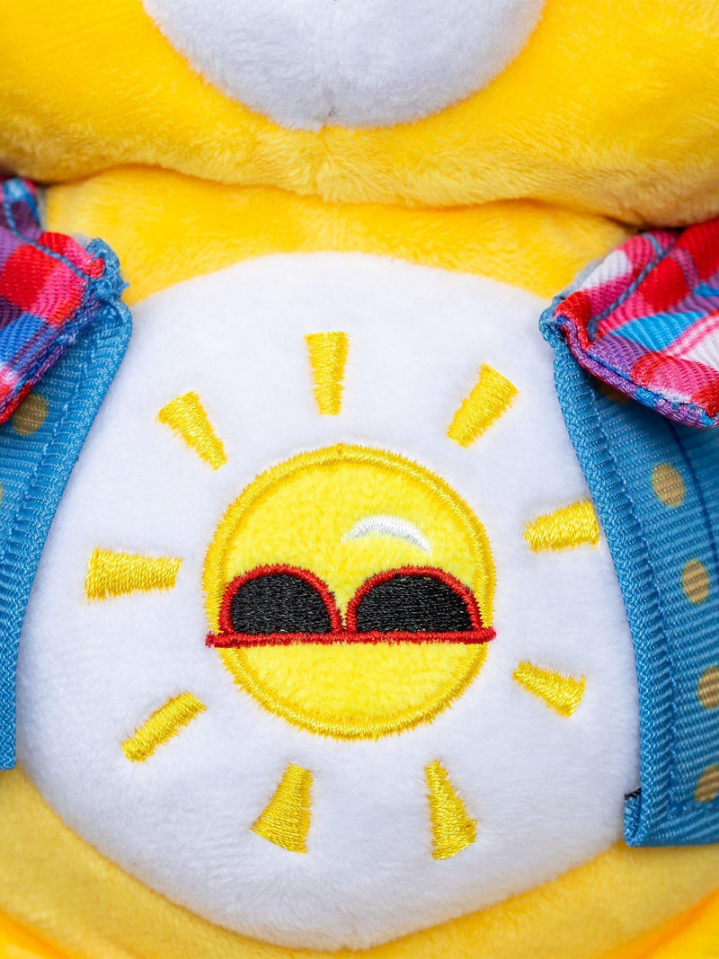 Care Bears Stranger Things Funshine Bear as Dustin plush toy 22cm - British product
