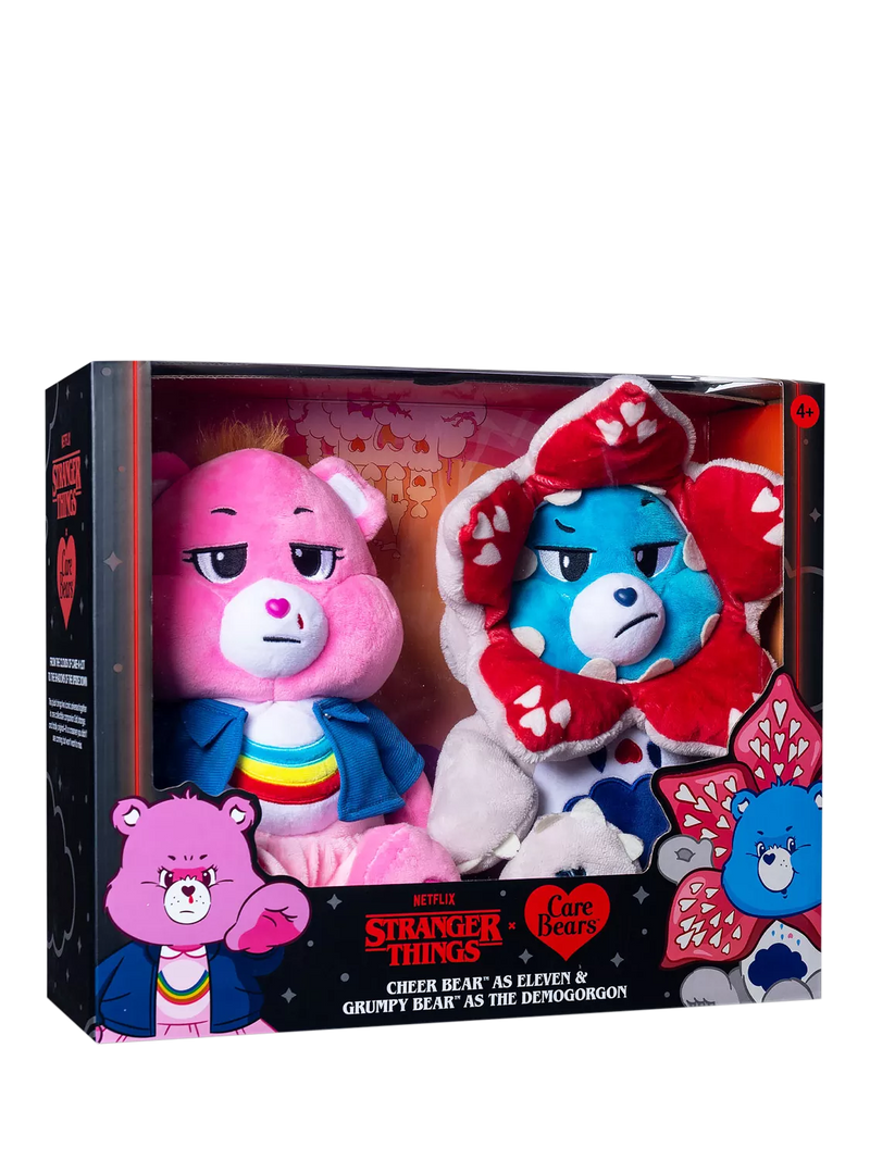 Care Bears Stranger Things plush toys 2-pack, UK version