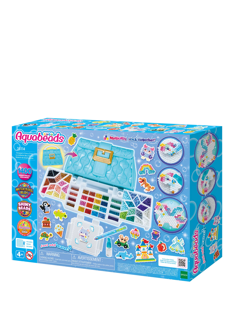 Aquabeads New Design Factory bead set with 1400 beads (British brand)