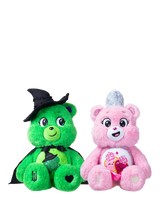 John Lewis Care Bears x Wicked Plush Set Love-a-Lot Bear as Glinda and Good Luck Bear as Elphaba Plush Toys- Buy online at McGrocer