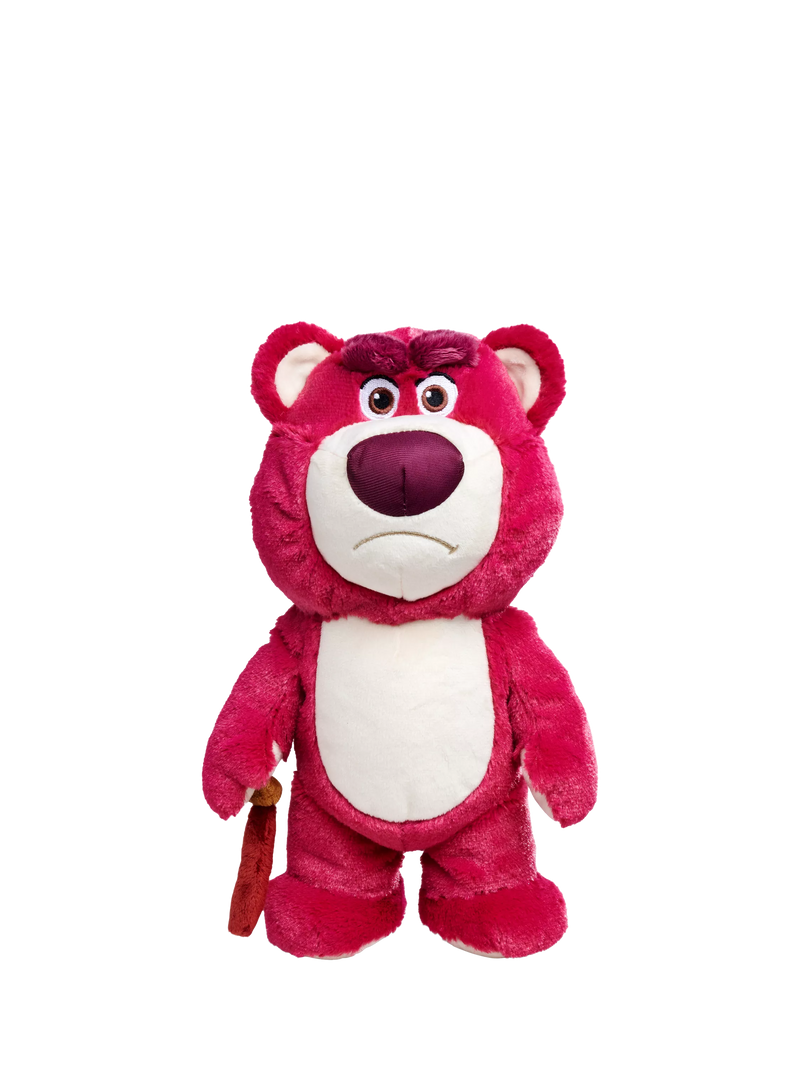 Disney Lotso soft toy with walking stick 25cm, UK version