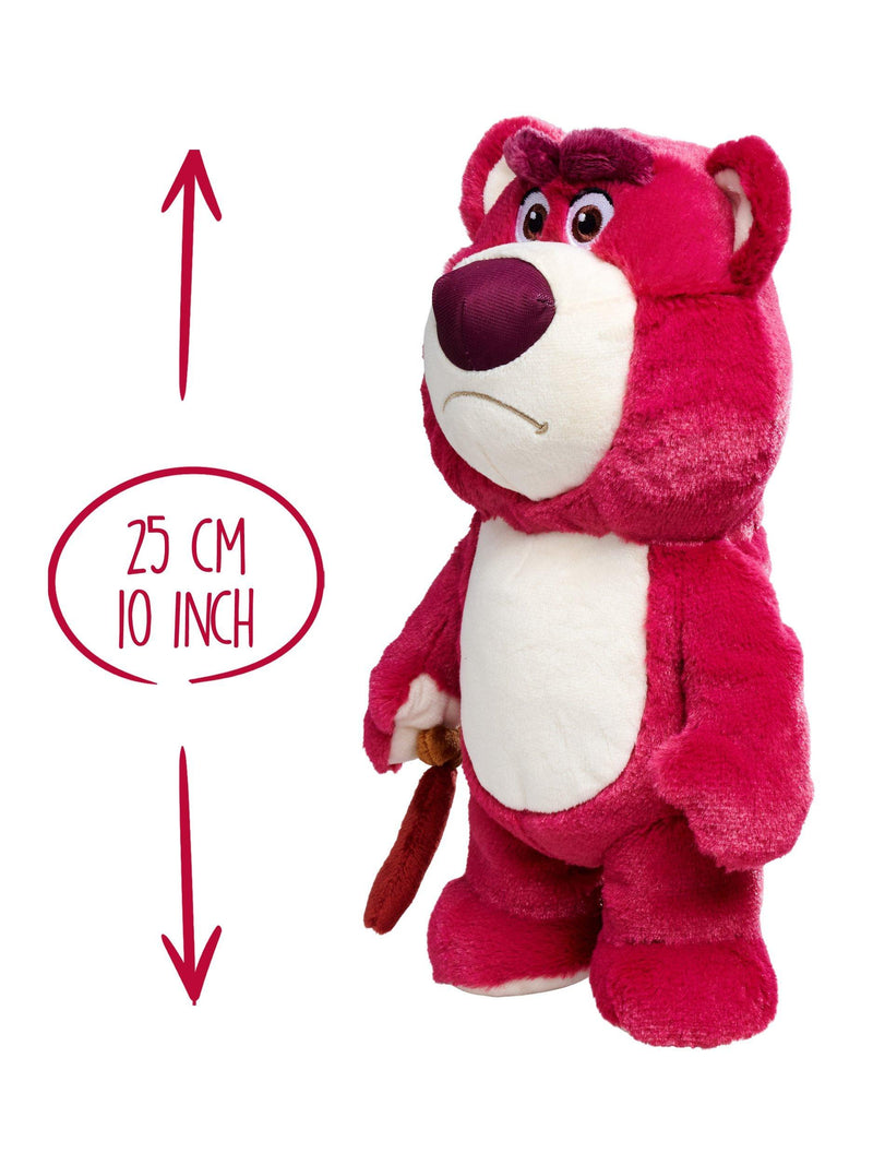 Disney Lotso soft toy with walking stick 25cm, UK version