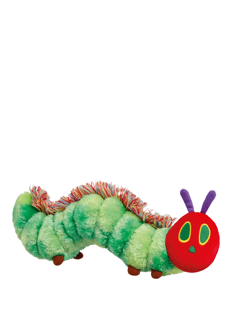 Rainbow Designs Hungry Caterpillar plush soft toy green, imported from the UK