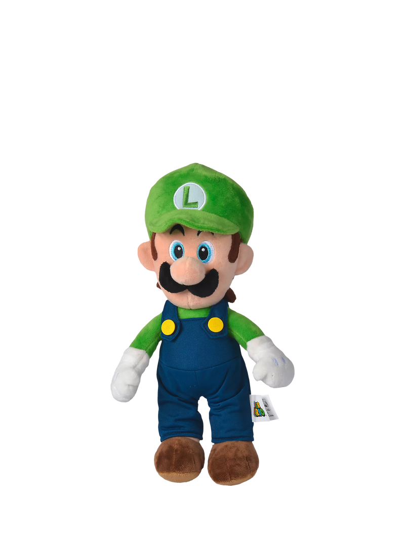 Nintendo Luigi soft toy 30cm plush - British product