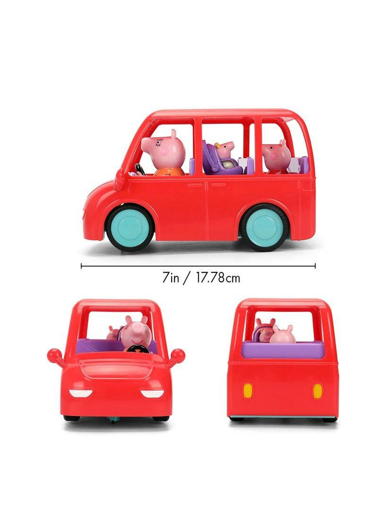 Peppa Pig radio controlled family car toy, UK version