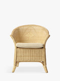 Desser rattan loom chair with cushion natural - British product