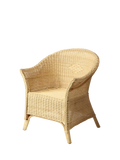 Desser handcrafted rattan loom chair natural, UK version