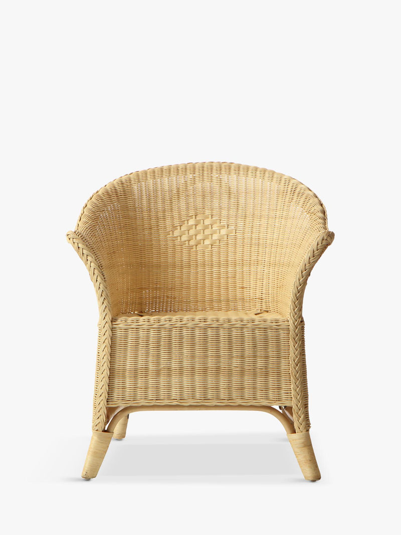 Desser handcrafted rattan loom chair natural, UK version