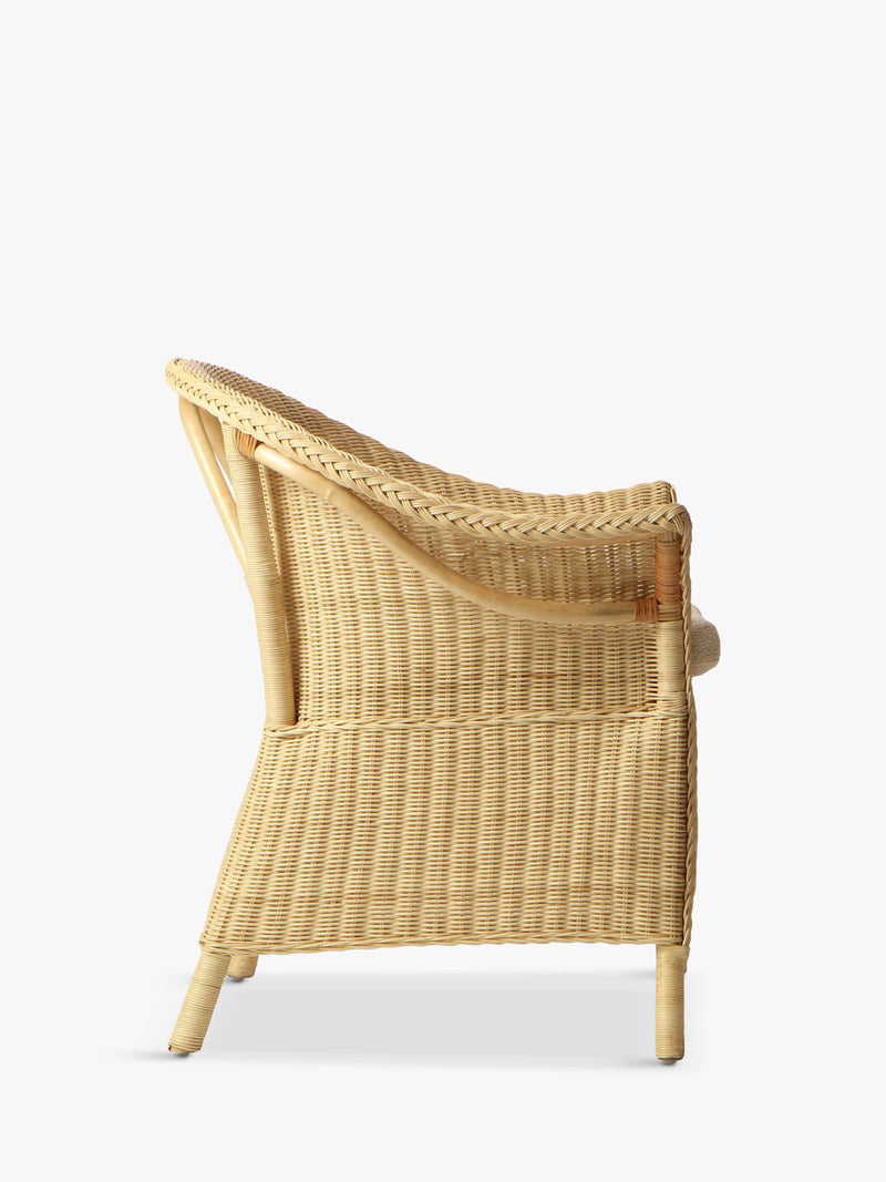 Desser handcrafted rattan loom chair natural, UK version