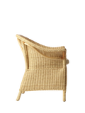 Desser handcrafted rattan loom chair natural, UK version