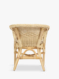 Desser kids' rattan loom chair with cushion, imported from the UK