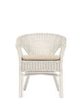 Desser Loom Chair white with cushion - British product