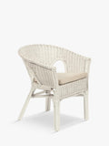 Desser Loom Chair white with cushion - British product