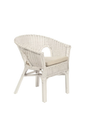 Desser Loom Chair white with cushion - British product