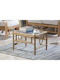 Desser Madrid rattan coffee table light oak, UK version