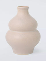 John Lewis John Lewis Wavy Gourd Stoneware Vase, Brown, 20cm- Buy online at McGrocer