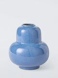 John Lewis organic stoneware vase blue 20cm - British product