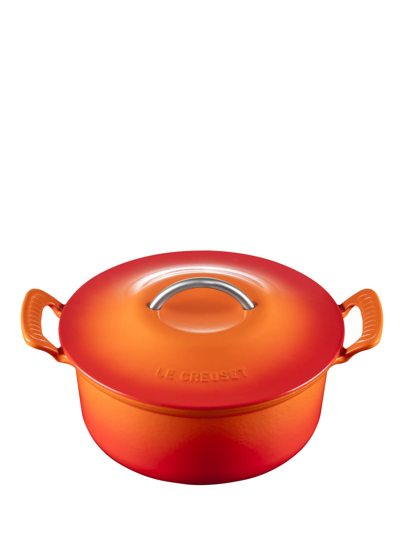 Le Creuset cast iron casserole 26cm Volcanic (British brand)