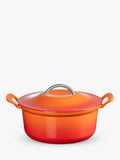 Le Creuset cast iron casserole 26cm Volcanic (British brand)