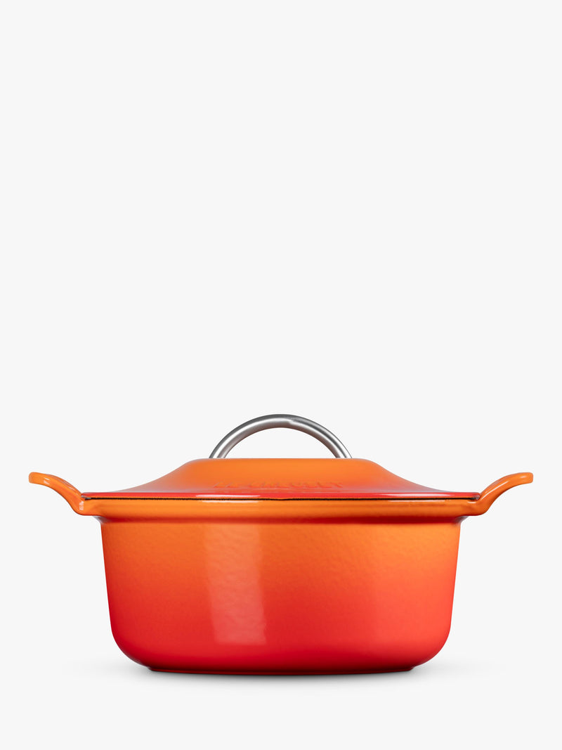 Le Creuset cast iron casserole 26cm Volcanic (British brand)