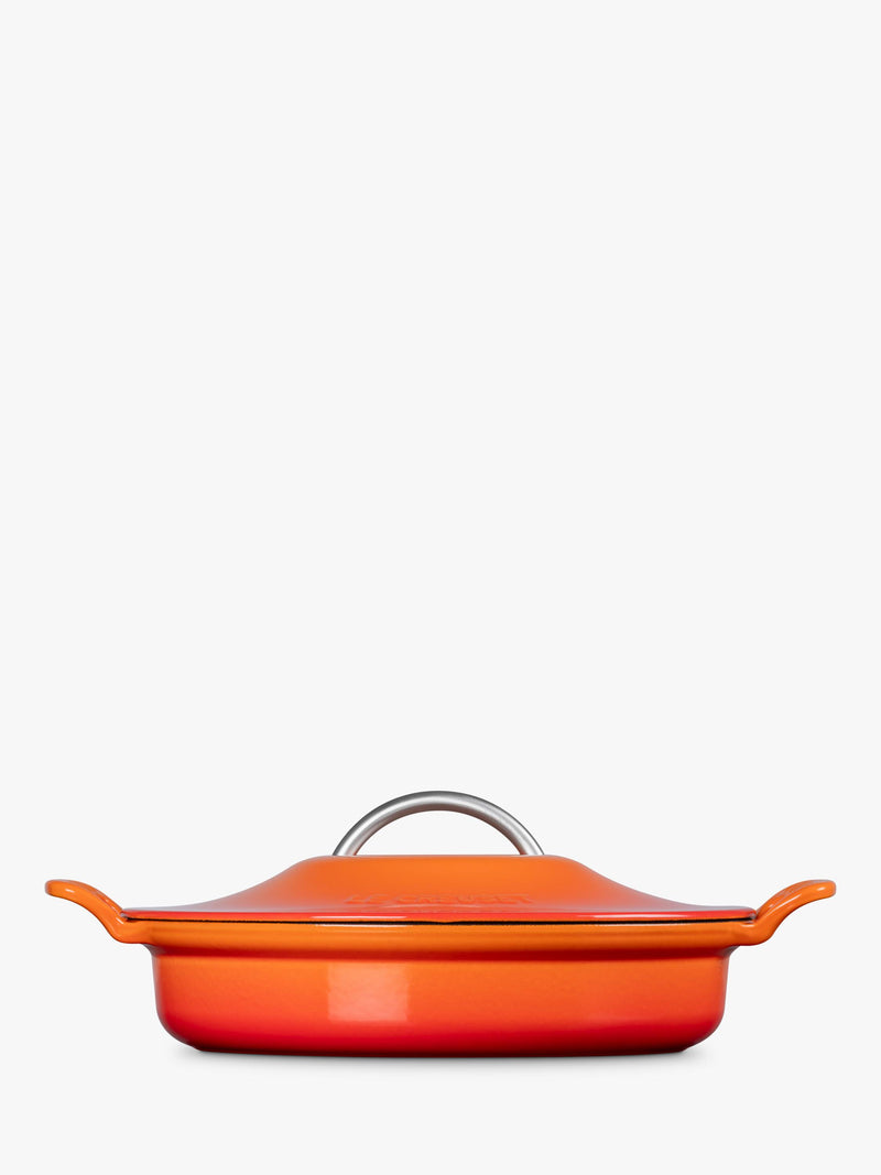 Le Creuset shallow casserole Volcanic 28cm - British product