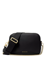 John Lewis Michael Kors Bryant Leather Crossbody Bag, Black- Buy online at McGrocer