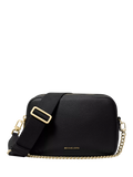 Michael Kors Bryant crossbody bag black leather - British product